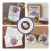 American Football Baby Shower Theme