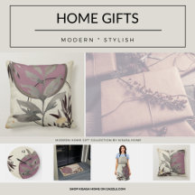 Home Gifts   Dusty Rose Pink Artistic Watercolor