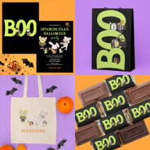 Cute Animal Kids Spooktacular Halloween Party