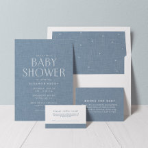 Chambray baby shower