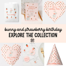 Bunny and Strawberry Birthday