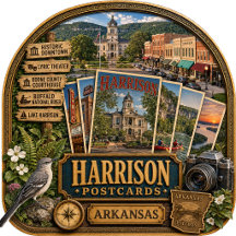 Harrison Arkansas Postcards/Gifts