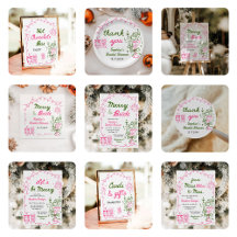 Hand Drawn Christmas Bridal Shower