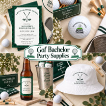 Golf Bachelor Party Supplies