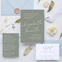 Sage Green   Modern Names   The Wedding Collection