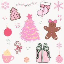 Pink Cute Christmas