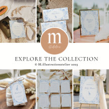 ALICE - BLUE JOUY BABY SHOWER