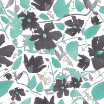 Clematis Teal Brown Flowering Vine