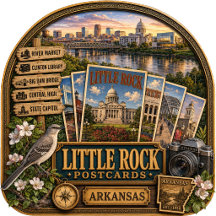Little Rock Arkansas Postcards/Gifts
