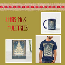 CHRISTMAS YULE TREES