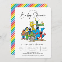Sesame Street Pals Baby Shower