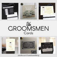 Groomsmen Cards