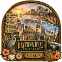 Daytona Beach Florida Postcards/Gifts