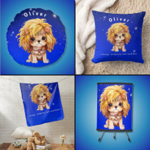 Cute Zodiac Leo Kids Room Decor and assessoires