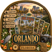Orlando Florida Postcards/Gifts