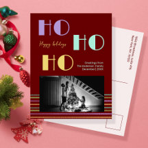 Ho-Ho-Ho trendy retro style Christmas collection 