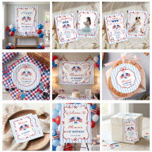 4th of July Patriotic Theme Birthday