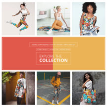 Multicolor Monsters Doodle Pattern Art 