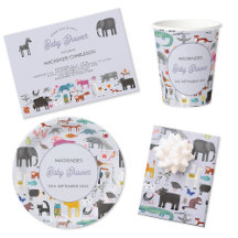 Animal Menagerie Baby Shower
