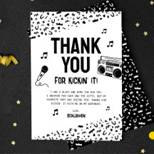 Birthday Thank You Cards