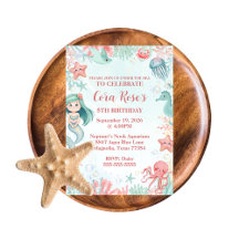 Mermaid Under The Sea Birthday Collection