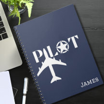 Aviation Travel themed stationery for Pilots &more