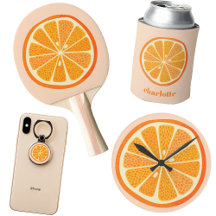 Citrus Orange Slice Designs