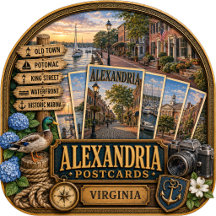 Alexandria Virginia Postcards/Gifts