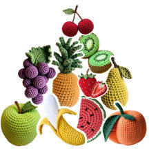 Crochet Fruit Collage