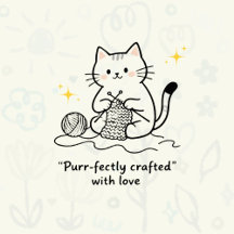 Black and White Cat: Purr-fectly Crafted With Love