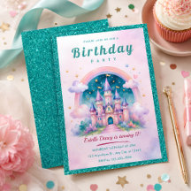 Pastel Princess Castle Birthday Party 