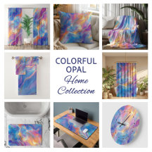 Colorful opal swirly flowing marble texture