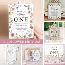 Wildflower Birthday Party Collection