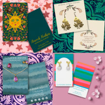 Jewelry Display Cards