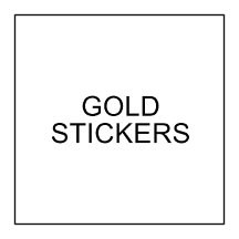 Gold Stickers