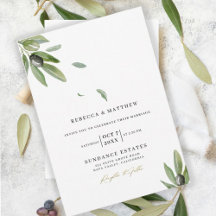 Olive Branch Wedding Theme