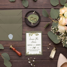 Olive Green Wedding Collection