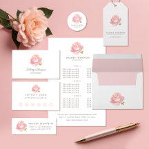 Blush Pink Rose Business Suite