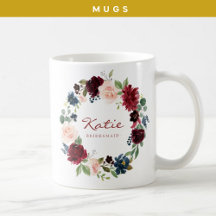 Wedding Mugs/Monogram Mugs