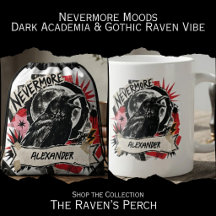 Nevermore Moods: Dark Academia & Gothic Raven Vibe