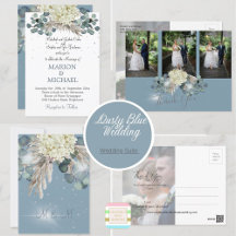 Dusty Blue Wedding Suite