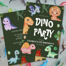 Cute Kids Dino Party Gifts and Supplies