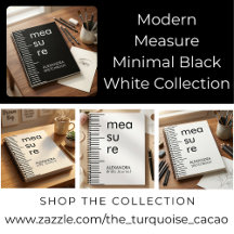 Modern Measure Minimal Black White Collection