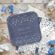 Something Blue Before I Do Floral Bridal Shower