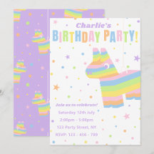 Pastel Rainbow Birthday Party Supplies