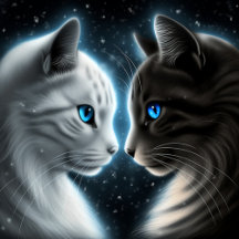 Poster Chat Face a Face