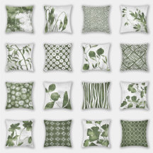 Modern Botanical & Block-printed Ornaments