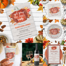 Get Your Fat Pants Ready Thanksgiving Gray Wood