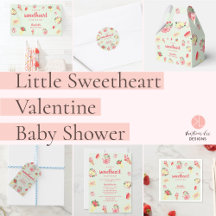Little Sweetheart Valentine Baby Shower