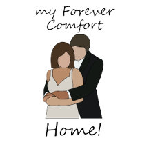 Romantic Couple My Forever Comfort Home Wedding